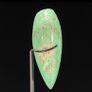 Natural Green Smithsonite Heart Shaped Stone - Mineral Image 10