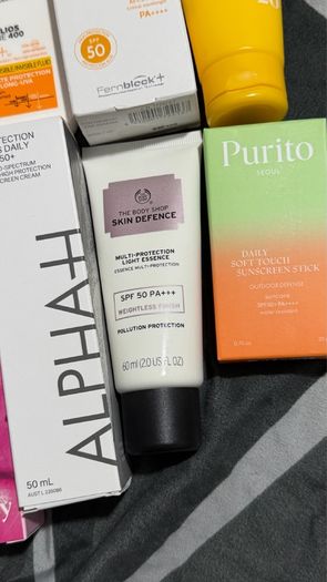 Viral Korean sunscreen new