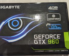 Gigabyte NVIDIA GeForce GTX 960 4GB WindForce Graphics card GV-N960WF20C-4GD