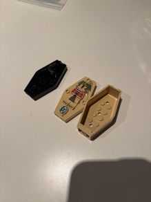 lego Egyptian coffin pieces x 3
