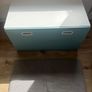 IKEA blue bench with storage Image 6