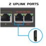 OOSSXX 8 Port PoE Ethernet Switch Image 2