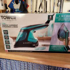 Tower 2-in-1 Garment Steamer & Iron