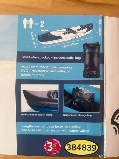 2-Person Inflatable Kayak