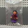 lego super heroes sh0793 Wong minifigure- Dark Red Robe, Dark Purple Legs Image 3