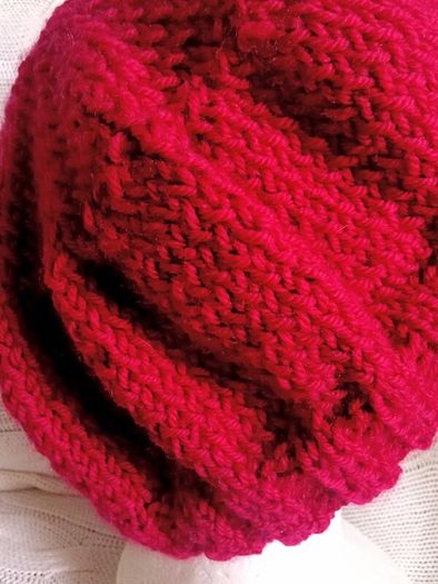 Hand-knitted Hat