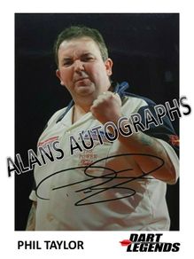 Phil Taylor Autograph