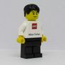 Lego Employee Milan Cerkes Business Card Minifigure Very Rare Hard To Find Image 3