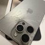 iphone 15 pro max 256 back glass Brocken Image 6