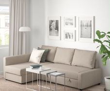 sofa-bed  FRIHETEN Corner with storage