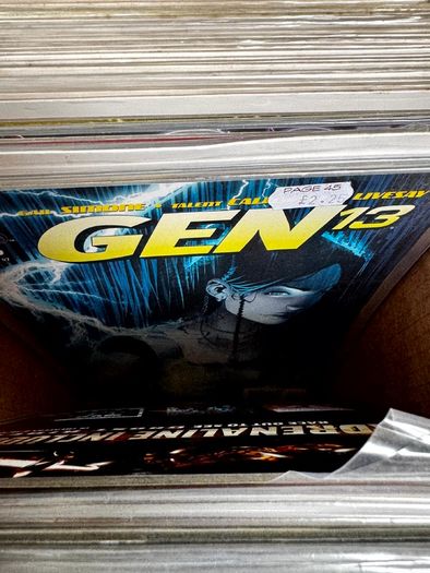 Indie Long Comic Box w 325 Comics for Sale