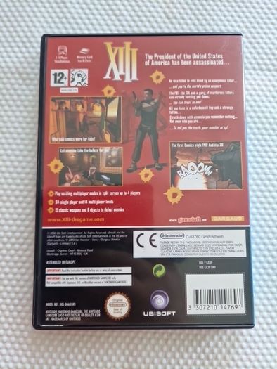 XIII  Nintendo Gamecube Game cube Games Original