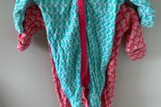 4 pack Next babygrows green and pink up to 1 month