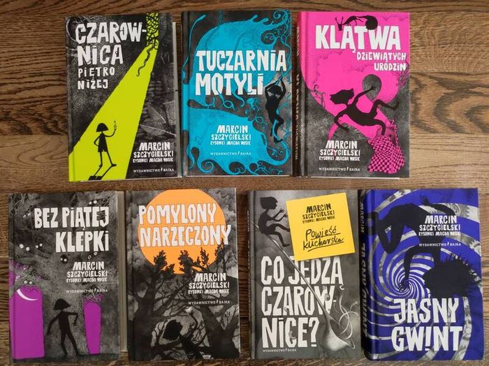 7x Polish Children's Books, Age 6+