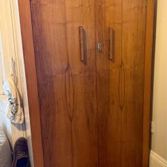 Vintage wooden wardrobe / closet for sale