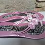 Camino pink slippers size 5 Image 4