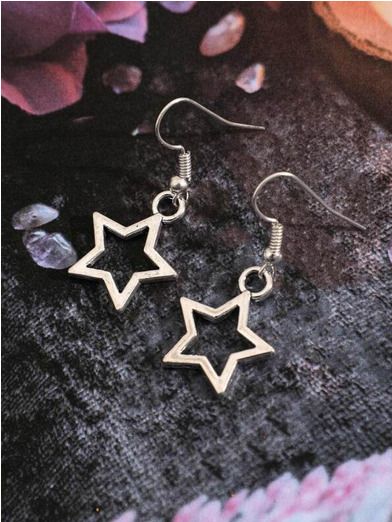 Lovely Star Earrings - nice gift