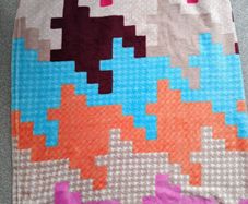 baby blanket. 100x145cm