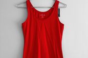 New Dunnes Stores Red Stretch Vest Top