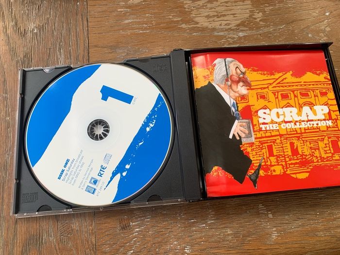 Scrap Saturday- Scrap the Collection (4xCD Dermot Morgan)