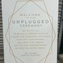 Wedding Poster Sign to Buy with Stand Image 4
