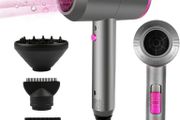 Professional Hair Dryer 2000W Powerful AC Motor Quick Drying Ionic Hairdryer with 2 Speed 3 Heat Setting, Cool Shot Button with 1 Diffuser &amp; 2 Concentrator for Multi Women Man Hairstyles (FREE POSTAGE)