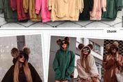 Oversize POm POm Hoodie