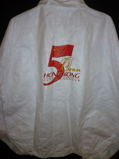 Hong Kong... CHINA .... Commemorative Dupont Jacket. July 1st 1997 Limited Edition with papers.