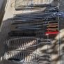Large BBQ Accessories Set   Stainless Steel Skewers, Grill Baskets  Racks Image 2