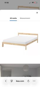 IKEA Neiden double bed