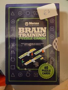 Mensa brain training cards