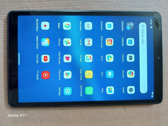 Lenovo Tab M8, Model TB-8505F, 32GB, working perfect, Top left hand coener has some slight damage, minor