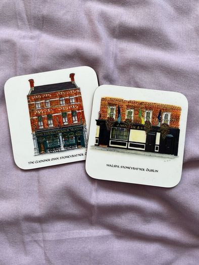 Emma Doyle art coasters
