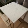 West Elm Marble Side Table Image 3
