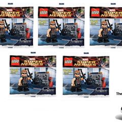 LEGO 30165 Lot Of 5 Super Heroes Hawkeye Polybags With Equipment Set Bagged Brand New Sealed