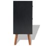 Sideboard Solid Acacia Wood 90x33.5x83 cm Image 3