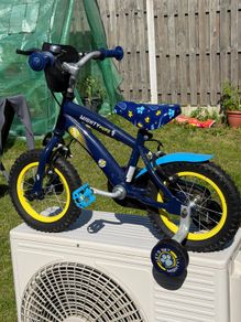 Kids mighty pups bike size 12 inch wheels