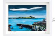 Dalkey Island, Dublin, framed print by Helen Mathews