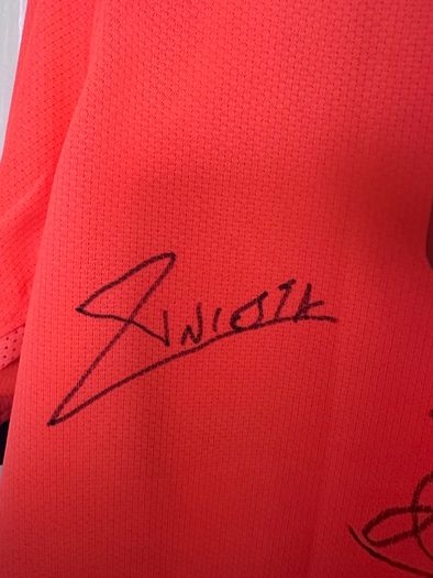 Genuine Barcelona FC Nike Jersey Signed