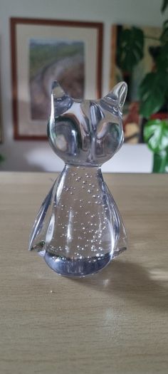 Retro Bubble Glass Owl