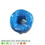 Elastic bungee rope 8mm / 50m - Reel  White/blue Image 9