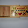 Wooden Game of Wildlife Dominoes (28 Pieces) Image 2