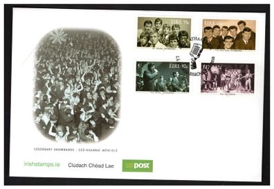 2010 Ireland Legendary Showbands (Miami Showband, The Drifters Showband, The Royal Showband & The Freshman ) Commemorative Stamps An Post First Day Cover (FDC)