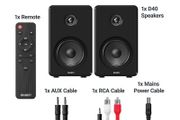 Active Bluetooth Bookshelf Speaker Set of 2