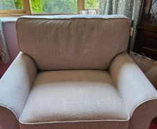 Brand new grey armchair x2 one new and one lightly used