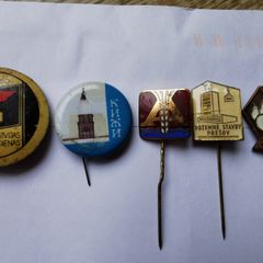 Vintage Latvian badges