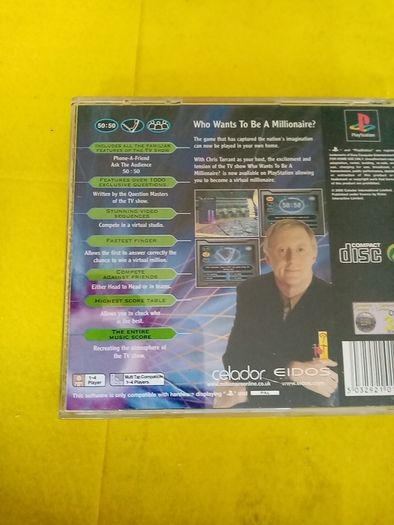 Who Wants to be a Millionaire? PlayStation 1 Ps1 Games PlayStation 2 Ps2 Games Original