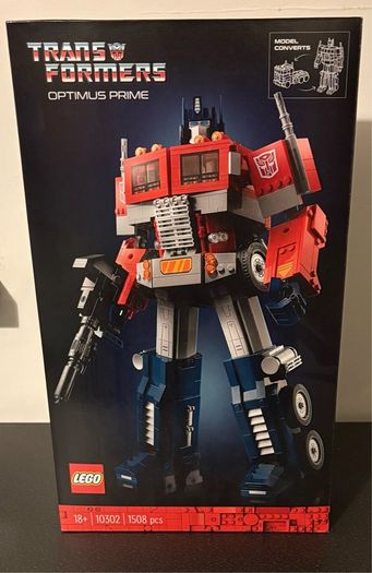 LEGO Icons 10302 Transformers Optimus Prime