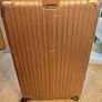 Rose gold aluminium-frame hard-shell suitcases (Rimowa style) Image 8