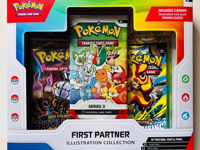 Pokemon First Partner Illustration Collection Series 3 NEW